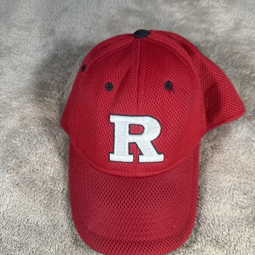 Rutgers Scarlet Knights, Top of the World, OS Red Baseball Hat, Logo, Preowned